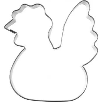 Velikonoční dekorace Vykrajovačka nerez slepička