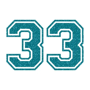 Polep vozidla Startovní číslo 33 typ 4 (92 - Ultra Metalic tyrkysová) SAMOLEPKA NA AUTO, NÁLEPKA, FÓLIE, POLEP, TUNING, VLASTNÍ TEXT, TISK, AUTOSAMOLEPKY.cz, POLEPY, OBRÁZEK, LOGO, 3D STICKERS