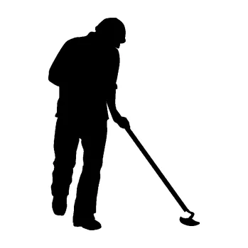 Samolepící dekorace SAMOLEPKA Zahradník 001 pravá (01 - černá) NA AUTO, NÁLEPKA, FÓLIE, POLEP, TUNING, VLASTNÍ TEXT, TISK, AUTOSAMOLEPKY.cz, POLEPY, OBRÁZEK, LOGO, SAMOLEPKY