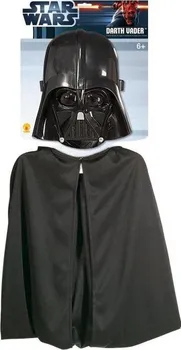 Karnevalový doplněk Rubie's Star Wars Dětský set masky s plášťem Darth Vader
