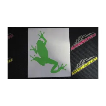 Samolepící dekorace Žába 004 levá (17 - šedá) SAMOLEPKA NA AUTO, NÁLEPKA, FÓLIE, POLEP, TUNING, VLASTNÍ TEXT, TISK, AUTOSAMOLEPKY.cz, POLEPY, OBRÁZEK, LOGO, 3D STICKERS