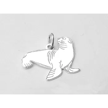 Přívěsek Stříbrný přívěsek tuleň - PA1069 (Stříbrný tuleň)