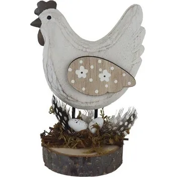 Velikonoční dekorace Dekorace slepička D6066