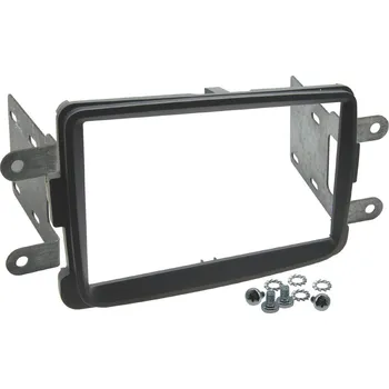 Autorádio Rámeček 2DIN autorádia Dacia Duster / Lodgy / Sandero - antracit<br />Výrobce: - 372557 3 (Barva: antracit (černo-šedá))