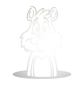 Samolepící dekorace SAMOLEPKA Sysel 001 levá kouká z nory (82 - odrazková reflexní bílá) NA AUTO, NÁLEPKA, FÓLIE, POLEP, TUNING, VLASTNÍ TEXT, TISK, AUTOSAMOLEPKY.cz, POLEPY, OBRÁZEK, LOGO, SAMOLEPKY