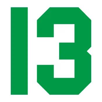 Polep vozidla Startovní číslo 13 (12 - zelená) SAMOLEPKA NA AUTO, NÁLEPKA, FÓLIE, POLEP, TUNING, VLASTNÍ TEXT, TISK, AUTOSAMOLEPKY.cz, POLEPY, OBRÁZEK, LOGO, 3D STICKERS