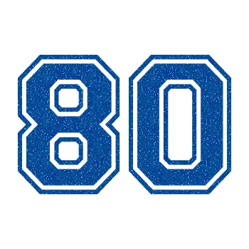 Polep vozidla Startovní číslo 80 typ 4 (88 - Ultra Metalic modrá) SAMOLEPKA NA AUTO, NÁLEPKA, FÓLIE, POLEP, TUNING, VLASTNÍ TEXT, TISK, AUTOSAMOLEPKY.cz, POLEPY, OBRÁZEK, LOGO, 3D STICKERS