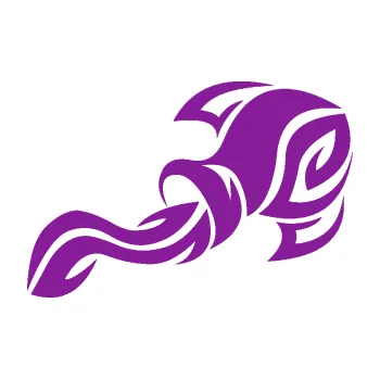 Samolepící dekorace Vodnář 003 levá (14 - fialová) SAMOLEPKA NA AUTO, NÁLEPKA, FÓLIE, POLEP, TUNING, VLASTNÍ TEXT, TISK, AUTOSAMOLEPKY.cz, POLEPY, OBRÁZEK, LOGO, 3D STICKERS