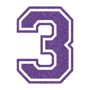 Polep vozidla SAMOLEPKA Startovní číslo 3 typ 4 (87 - Ultra Metalic fialová) NA AUTO, NÁLEPKA, FÓLIE, POLEP, TUNING, VLASTNÍ TEXT, TISK, AUTOSAMOLEPKY.cz, POLEPY, OBRÁZEK, LOGO, SAMOLEPKY