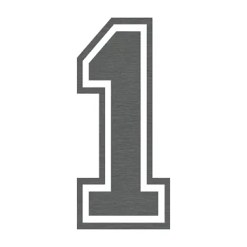 Polep vozidla Startovní číslo 1 typ 4 (62 - škrábaný titan) SAMOLEPKA NA AUTO, NÁLEPKA, FÓLIE, POLEP, TUNING, VLASTNÍ TEXT, TISK, AUTOSAMOLEPKY.cz, POLEPY, OBRÁZEK, LOGO, 3D STICKERS