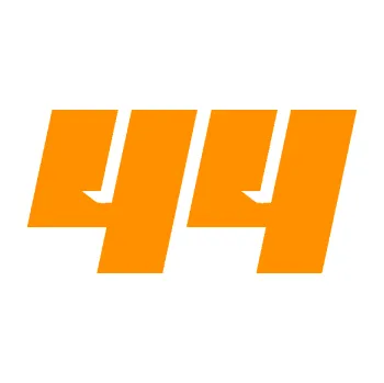 Polep vozidla Startovní číslo 44 typ 6 (06 - oranžová) SAMOLEPKA NA AUTO, NÁLEPKA, FÓLIE, POLEP, TUNING, VLASTNÍ TEXT, TISK, AUTOSAMOLEPKY.cz, POLEPY, OBRÁZEK, LOGO, 3D STICKERS