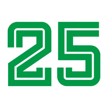 Polep vozidla Startovní číslo 25 typ 7 (12 - zelená) SAMOLEPKA NA AUTO, NÁLEPKA, FÓLIE, POLEP, TUNING, VLASTNÍ TEXT, TISK, AUTOSAMOLEPKY.cz, POLEPY, OBRÁZEK, LOGO, 3D STICKERS