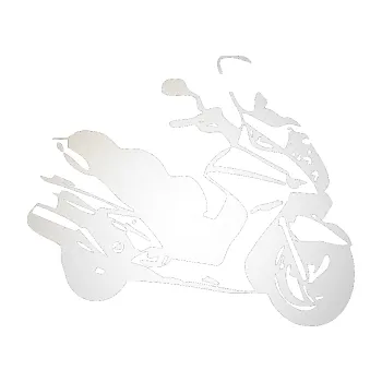 Samolepící dekorace Skůtr pravá (82 - odrazková reflexní bílá) SAMOLEPKA NA AUTO, NÁLEPKA, FÓLIE, POLEP, TUNING, VLASTNÍ TEXT, TISK, AUTOSAMOLEPKY.cz, POLEPY, OBRÁZEK, LOGO, 3D STICKERS