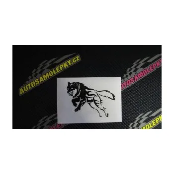 Polep vozidla Vlk 002 levá (12 - zelená) SAMOLEPKA NA AUTO, NÁLEPKA, FÓLIE, POLEP, TUNING, VLASTNÍ TEXT, TISK, AUTOSAMOLEPKY.cz, POLEPY, OBRÁZEK, LOGO, 3D STICKERS