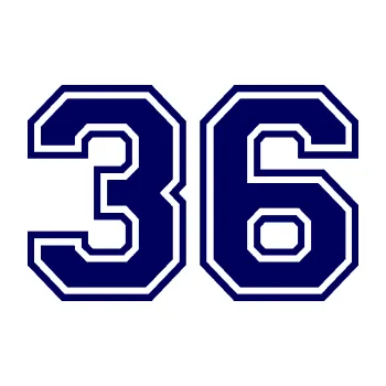 Polep vozidla Startovní číslo 36 typ 4 (23 - tmavě modrá) SAMOLEPKA NA AUTO, NÁLEPKA, FÓLIE, POLEP, TUNING, VLASTNÍ TEXT, TISK, AUTOSAMOLEPKY.cz, POLEPY, OBRÁZEK, LOGO, 3D STICKERS