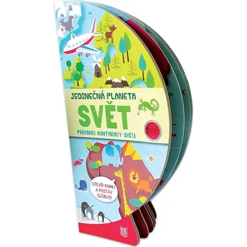 Bystrá hlava Knížka rozkládací globus - SVĚT