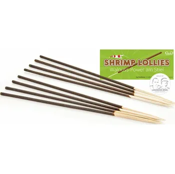 Krmivo pro rybičky GlasGarten Shrimp Lollies - špejle s vlašským ořechem (8 ks)