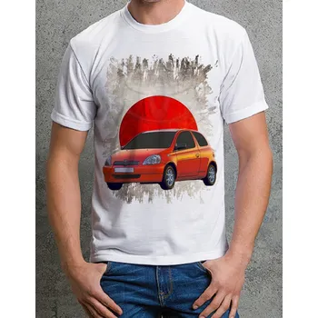 Pánské tričko tričko Toyota Yaris 1999 164 (Trička s motivy aut)