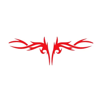 Polep vozidla SAMOLEPKA Tetování 086 (10 - červená) NA AUTO, NÁLEPKA, FÓLIE, POLEP, TUNING, VLASTNÍ TEXT, TISK, AUTOSAMOLEPKY.cz, POLEPY, OBRÁZEK, LOGO, SAMOLEPKY