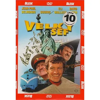 DVD film Velký šéf DVD (Belmondo)