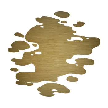 Samolepící dekorace SAMOLEPKA Skvrna 001 pravá kaňka (64 - škrábaný kov zlatý) NA AUTO, NÁLEPKA, FÓLIE, POLEP, TUNING, VLASTNÍ TEXT, TISK, AUTOSAMOLEPKY.cz, POLEPY, OBRÁZEK, LOGO, SAMOLEPKY