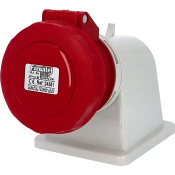 Elektrická zásuvka FAMATEL Zásuvka vestavná 24351 IP67 400V 16A 5P 6h 24351