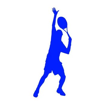 Polep vozidla Tenista 008 pravá (19 - modrá dynamic) SAMOLEPKA NA AUTO, NÁLEPKA, FÓLIE, POLEP, TUNING, VLASTNÍ TEXT, TISK, AUTOSAMOLEPKY.cz, POLEPY, OBRÁZEK, LOGO, 3D STICKERS