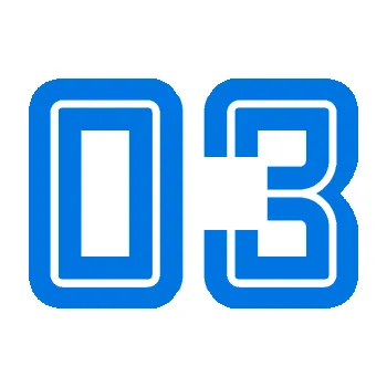 Polep vozidla Startovní číslo 03 typ 7 (11 - modrá oceán) SAMOLEPKA NA AUTO, NÁLEPKA, FÓLIE, POLEP, TUNING, VLASTNÍ TEXT, TISK, AUTOSAMOLEPKY.cz, POLEPY, OBRÁZEK, LOGO, 3D STICKERS