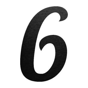 Polep vozidla Startovní číslo 6 typ 3 (63 - škrábaný kov černý) SAMOLEPKA NA AUTO, NÁLEPKA, FÓLIE, POLEP, TUNING, VLASTNÍ TEXT, TISK, AUTOSAMOLEPKY.cz, POLEPY, OBRÁZEK, LOGO, 3D STICKERS