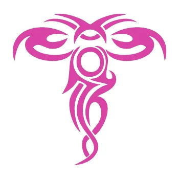 Polep vozidla Tetování 190 (16 - růžová) SAMOLEPKA NA AUTO, NÁLEPKA, FÓLIE, POLEP, TUNING, VLASTNÍ TEXT, TISK, AUTOSAMOLEPKY.cz, POLEPY, OBRÁZEK, LOGO, 3D STICKERS