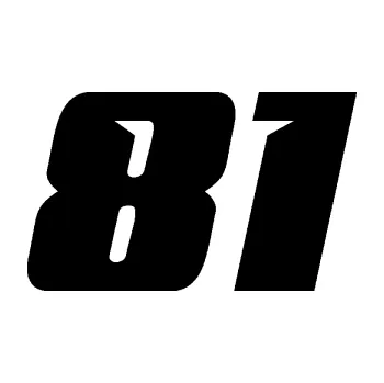 Polep vozidla Startovní číslo 81 typ 6 (01 - černá) SAMOLEPKA NA AUTO, NÁLEPKA, FÓLIE, POLEP, TUNING, VLASTNÍ TEXT, TISK, AUTOSAMOLEPKY.cz, POLEPY, OBRÁZEK, LOGO, 3D STICKERS
