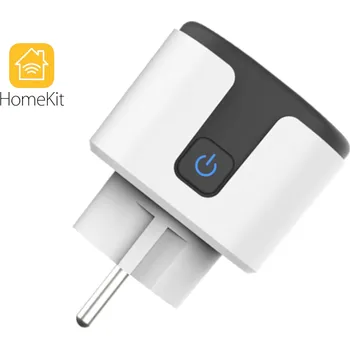 Elektrická zásuvka SmartLife Apple HomeKit WiFi 2023 chytrá zásuvka na iPhone s časovačem a měřením spotřeby