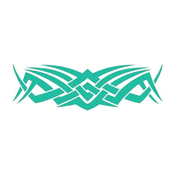 Polep vozidla Tetování 076 (25 - tyrkysová) SAMOLEPKA NA AUTO, NÁLEPKA, FÓLIE, POLEP, TUNING, VLASTNÍ TEXT, TISK, AUTOSAMOLEPKY.cz, POLEPY, OBRÁZEK, LOGO, 3D STICKERS