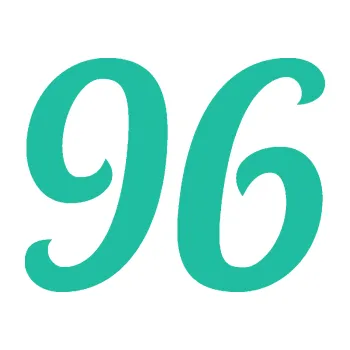 Polep vozidla Startovní číslo 96 typ 3 (25 - tyrkysová) SAMOLEPKA NA AUTO, NÁLEPKA, FÓLIE, POLEP, TUNING, VLASTNÍ TEXT, TISK, AUTOSAMOLEPKY.cz, POLEPY, OBRÁZEK, LOGO, 3D STICKERS