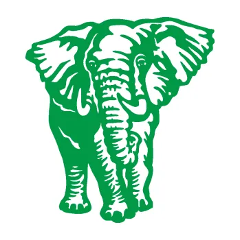 Samolepící dekorace Slon 027 levá (12 - zelená) SAMOLEPKA NA AUTO, NÁLEPKA, FÓLIE, POLEP, TUNING, VLASTNÍ TEXT, TISK, AUTOSAMOLEPKY.cz, POLEPY, OBRÁZEK, LOGO, 3D STICKERS