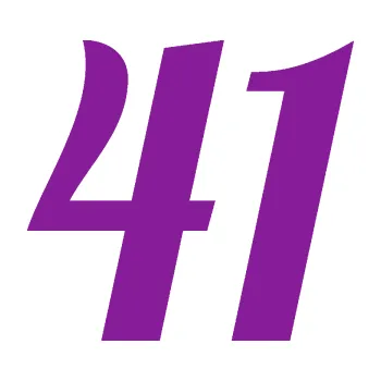 Polep vozidla Startovní číslo 41 typ 3 (14 - fialová) SAMOLEPKA NA AUTO, NÁLEPKA, FÓLIE, POLEP, TUNING, VLASTNÍ TEXT, TISK, AUTOSAMOLEPKY.cz, POLEPY, OBRÁZEK, LOGO, 3D STICKERS