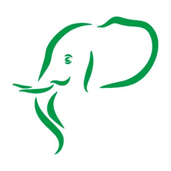 Samolepící dekorace Slon 029 levá (12 - zelená) SAMOLEPKA NA AUTO, NÁLEPKA, FÓLIE, POLEP, TUNING, VLASTNÍ TEXT, TISK, AUTOSAMOLEPKY.cz, POLEPY, OBRÁZEK, LOGO, 3D STICKERS