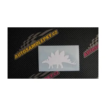 Samolepící dekorace Stegosaurus 001 levá (17 - šedá) SAMOLEPKA NA AUTO, NÁLEPKA, FÓLIE, POLEP, TUNING, VLASTNÍ TEXT, TISK, AUTOSAMOLEPKY.cz, POLEPY, OBRÁZEK, LOGO, 3D STICKERS