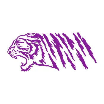 Polep vozidla SAMOLEPKA Tygr 004 levá (14 - fialová) NA AUTO, NÁLEPKA, FÓLIE, POLEP, TUNING, VLASTNÍ TEXT, TISK, AUTOSAMOLEPKY.cz, POLEPY, OBRÁZEK, LOGO, SAMOLEPKY