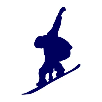 Samolepicí dekorace na vozidlo Snowboard 018 levá (23 - tmavě modrá) SAMOLEPKA NA AUTO, NÁLEPKA, FÓLIE, POLEP, TUNING, VLASTNÍ TEXT, TISK, AUTOSAMOLEPKY.cz, POLEPY, OBRÁZEK, LOGO, 3D STICKERS