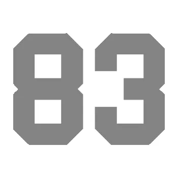 Polep vozidla Startovní číslo 83 (17 - šedá) SAMOLEPKA NA AUTO, NÁLEPKA, FÓLIE, POLEP, TUNING, VLASTNÍ TEXT, TISK, AUTOSAMOLEPKY.cz, POLEPY, OBRÁZEK, LOGO, 3D STICKERS