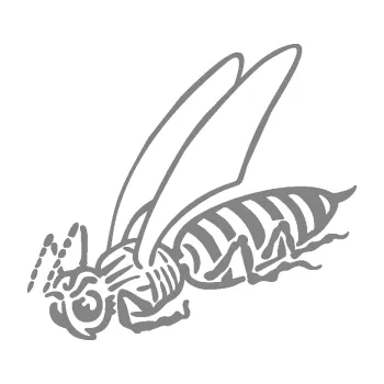 Samolepící dekorace SAMOLEPKA Vosa 004 levá (17 - šedá) NA AUTO, NÁLEPKA, FÓLIE, POLEP, TUNING, VLASTNÍ TEXT, TISK, AUTOSAMOLEPKY.cz, POLEPY, OBRÁZEK, LOGO, SAMOLEPKY