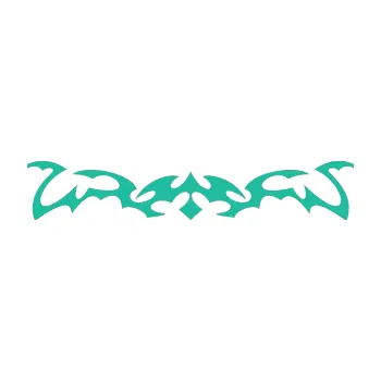 Polep vozidla Tetování 049 (25 - tyrkysová) SAMOLEPKA NA AUTO, NÁLEPKA, FÓLIE, POLEP, TUNING, VLASTNÍ TEXT, TISK, AUTOSAMOLEPKY.cz, POLEPY, OBRÁZEK, LOGO, 3D STICKERS