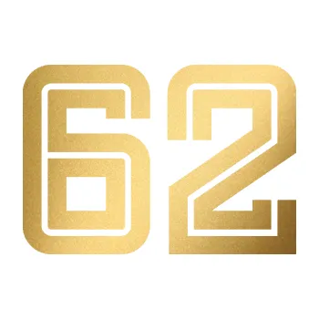 Polep vozidla Startovní číslo 62 typ 7 (43 - zlatá metalíza) SAMOLEPKA NA AUTO, NÁLEPKA, FÓLIE, POLEP, TUNING, VLASTNÍ TEXT, TISK, AUTOSAMOLEPKY.cz, POLEPY, OBRÁZEK, LOGO, 3D STICKERS