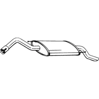 Tlumič výfuku Zadní tlumič výfuku BOSAL 154-273