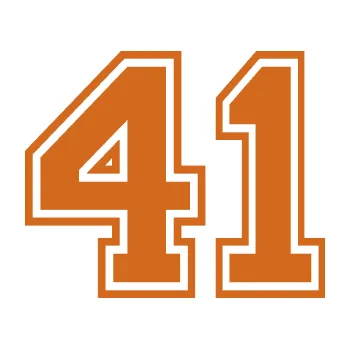 Polep vozidla Startovní číslo 41 typ 4 (26 - oříšková) SAMOLEPKA NA AUTO, NÁLEPKA, FÓLIE, POLEP, TUNING, VLASTNÍ TEXT, TISK, AUTOSAMOLEPKY.cz, POLEPY, OBRÁZEK, LOGO, 3D STICKERS