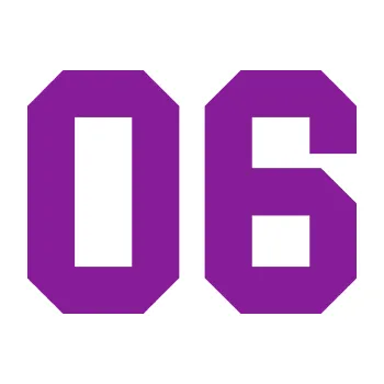 Polep vozidla SAMOLEPKA Startovní číslo 06 (14 - fialová) NA AUTO, NÁLEPKA, FÓLIE, POLEP, TUNING, VLASTNÍ TEXT, TISK, AUTOSAMOLEPKY.cz, POLEPY, OBRÁZEK, LOGO, SAMOLEPKY