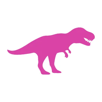 Samolepící dekorace Tyrannosaurus Rex 001 pravá (16 - růžová) SAMOLEPKA NA AUTO, NÁLEPKA, FÓLIE, POLEP, TUNING, VLASTNÍ TEXT, TISK, AUTOSAMOLEPKY.cz, POLEPY, OBRÁZEK, LOGO, 3D STICKERS