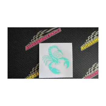 Samolepící dekorace SAMOLEPKA Štír zvěrokruh 005 pravá (10 - červená) NA AUTO, NÁLEPKA, FÓLIE, POLEP, TUNING, VLASTNÍ TEXT, TISK, AUTOSAMOLEPKY.cz, POLEPY, OBRÁZEK, LOGO, SAMOLEPKY