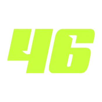 Polep vozidla Startovní číslo 46 typ 6 (27 - limetová) SAMOLEPKA NA AUTO, NÁLEPKA, FÓLIE, POLEP, TUNING, VLASTNÍ TEXT, TISK, AUTOSAMOLEPKY.cz, POLEPY, OBRÁZEK, LOGO, 3D STICKERS